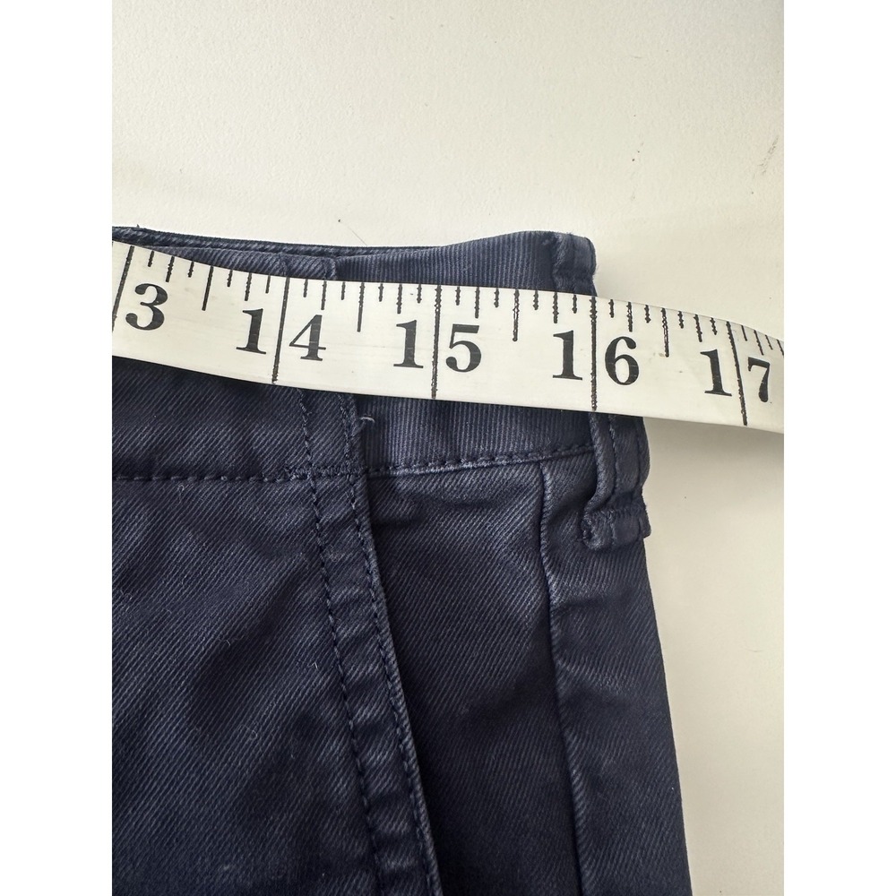Alex Mill Pants Women's Size 10 Navy Blue Chino Pockets Classic Stretch - Picture 6 of 7
